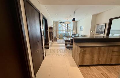 Apartment - 2 - 3 for rent in Lusail Marina Heights - Marina District - Lusail