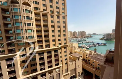 Apartment - 1 Bedroom - 2 Bathrooms for rent in Tower 18 - Porto Arabia - The Pearl Island - Doha Apartment - 1 Bedroom - 2 Bathrooms for rent in Tower 18 - Porto Arabia - The Pearl Island - Doha