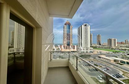 Apartment - 2 Bedrooms - 2 Bathrooms for rent in Lusail Marina Heights - Marina District - Lusail