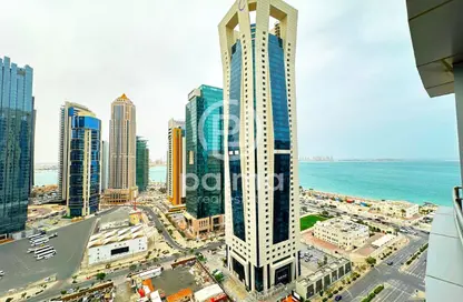 شقة - 2 غرف نوم - 2 حمامات للايجار في برج وست باي - الخليج الجنوبي - الخليج الغربي - الدوحة