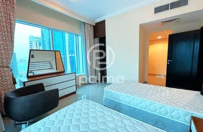 شقة - 2 غرف نوم - 2 حمامات للايجار في برج وست باي - الخليج الجنوبي - الخليج الغربي - الدوحة