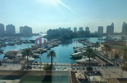 Apartment - 2 Bedrooms - 3 Bathrooms for rent in East Porto Drive - Porto Arabia - The Pearl Island - Doha