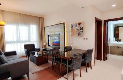 Hotel Apartments - 1 Bedroom - 2 Bathrooms for rent in Al Sadd Road - Al Sadd - Doha
