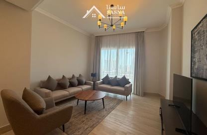 Apartment - 2 - 3 for rent in Lusail Marina Heights - Marina District - Lusail
