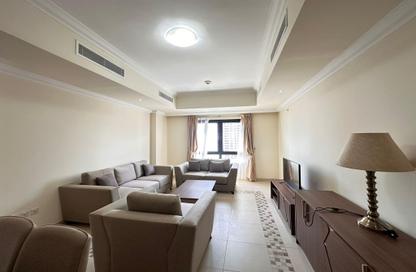 Apartment - 1 Bedroom - 2 Bathrooms for rent in East Porto Drive - Porto Arabia - The Pearl Island - Doha
