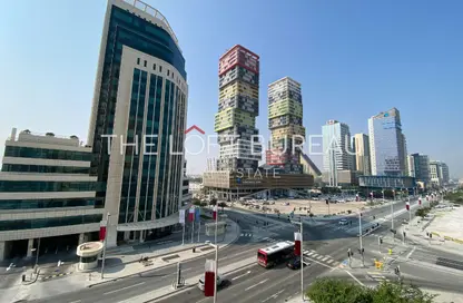 Apartment - 2 Bedrooms - 3 Bathrooms for rent in Lusail Marina Heights - Marina District - Lusail