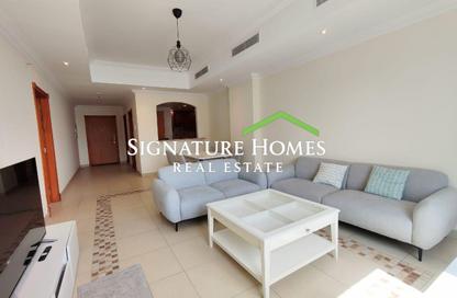 Apartment - 1 - 2 for rent in East Porto Drive - Porto Arabia - The Pearl Island - Doha