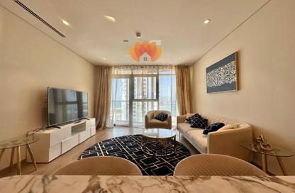 Apartment - 2 Bedrooms - 3 Bathrooms for rent in JMJ Waterfront Residences - Waterfront Residential - The Waterfront - Lusail