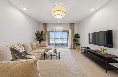 Apartment - 1 - 2 for rent in Al Mutahidah Tower - Viva Bahriyah - The Pearl Island - Doha