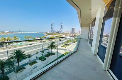 Apartment - 2 Bedrooms - 3 Bathrooms for rent in Marina Residences 195 - Marina District - Lusail Apartment - 2 Bedrooms - 3 Bathrooms for rent in Marina Residences 195 - Marina District - Lusail