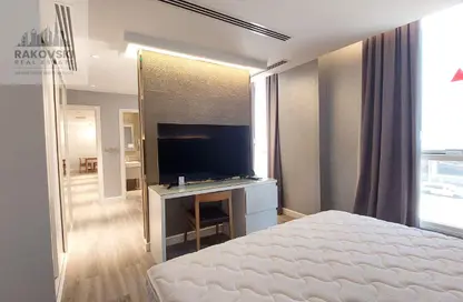 شقة - 2 غرف نوم - 2 حمامات للايجار في المنتزه - الدوحة