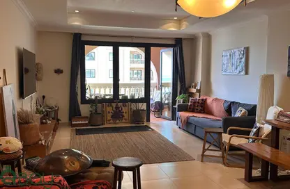 Apartment - 1 Bedroom - 2 Bathrooms for rent in West Porto Drive - Porto Arabia - The Pearl Island - Doha