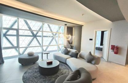 Apartment - 1 Bedroom - 2 Bathrooms for rent in Lusail Marina Heights - Marina District - Lusail