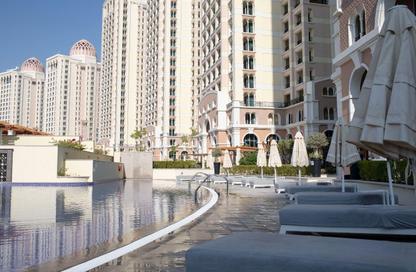 Apartment - 1 Bedroom - 2 Bathrooms for rent in Tower 14 - Viva Bahriyah - The Pearl Island - Doha