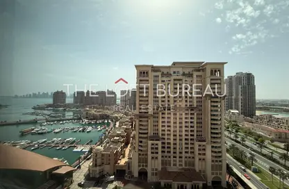 Apartment - 2 Bedrooms - 3 Bathrooms for rent in West Porto Drive - Porto Arabia - The Pearl Island - Doha