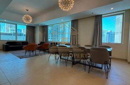 Apartment - 3 Bedrooms - 5 Bathrooms for rent in West Bay Tower - West Bay - West Bay - Doha Apartment - 3 Bedrooms - 5 Bathrooms for rent in West Bay Tower - West Bay - West Bay - Doha