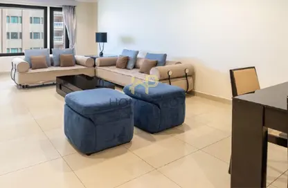 Apartment - 1 Bedroom - 1 Bathroom for rent in Viva West - Viva Bahriyah - The Pearl Island - Doha