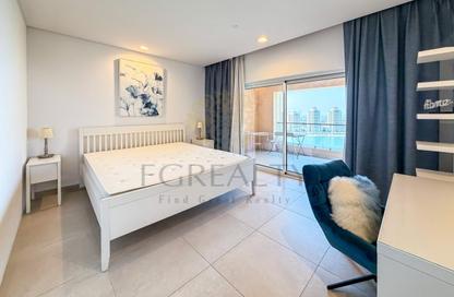 Apartment - Studio - 1 for rent in Viva West - Viva Bahriyah - The Pearl Island - Doha Apartment - Studio - 1 for rent in Viva West - Viva Bahriyah - The Pearl Island - Doha