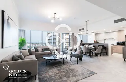 Apartment - 2 Bedrooms - 4 Bathrooms for rent in Lusail Residence - Marina District - Lusail