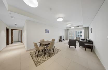 Apartment - 2 Bedrooms - 3 Bathrooms for rent in Lusail Residence - Marina District - Lusail