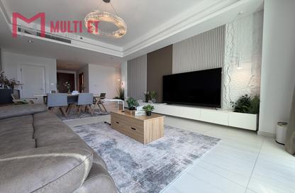 Apartment - 2 Bedrooms - 4 Bathrooms for rent in Crystal Residence - Gewan Island - The Pearl Island - Doha