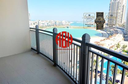 Apartment - 1 Bedroom - 1 Bathroom for rent in Abraj Bay - Abraj Quartiers - The Pearl Island - Doha