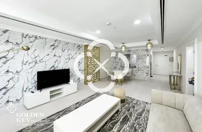 Apartment - 1 Bedroom - 2 Bathrooms for rent in East Porto Drive - Porto Arabia - The Pearl Island - Doha Apartment - 1 Bedroom - 2 Bathrooms for rent in East Porto Drive - Porto Arabia - The Pearl Island - Doha