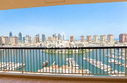 Apartment - 2 Bedrooms - 3 Bathrooms for rent in West Porto Drive - Porto Arabia - The Pearl Island - Doha Apartment - 2 Bedrooms - 3 Bathrooms for rent in West Porto Drive - Porto Arabia - The Pearl Island - Doha