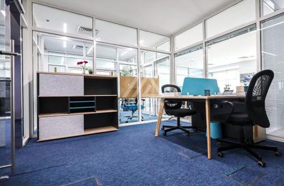 Office Space - Studio - 4 for rent in Burj Al Marina - Marina District - Lusail