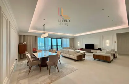 Apartment - 3 Bedrooms - 5 Bathrooms for rent in East Porto Drive - Porto Arabia - The Pearl Island - Doha