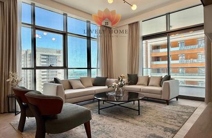 Apartment - 2 - 4 for rent in Lusail Marina Heights - Marina District - Lusail