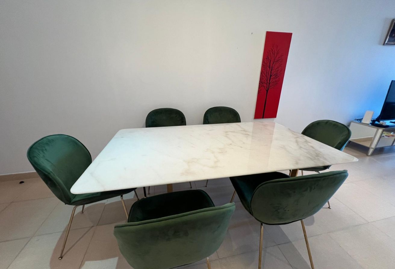 Marina view furnish 1bhk in 7000 excluding bills thumbnail 6