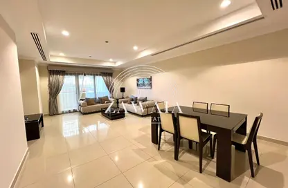 شقة - غرفة نوم - 2 حمامات للايجار في طريق بورتو الشرقي - بورتو أرابيا - جزيرة اللؤلؤة - الدوحة