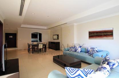 Apartment - 1 Bedroom - 2 Bathrooms for rent in East Porto Drive - Porto Arabia - The Pearl Island - Doha Apartment - 1 Bedroom - 2 Bathrooms for rent in East Porto Drive - Porto Arabia - The Pearl Island - Doha