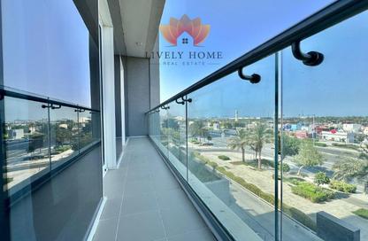 Apartment - 1 - 2 for rent in Lusail Marina Heights - Marina District - Lusail