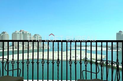 Apartment - 1 Bedroom - 2 Bathrooms for rent in Viva Central - Viva Bahriyah - The Pearl Island - Doha