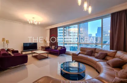 Apartment - 3 Bedrooms - 4 Bathrooms for rent in West Bay Tower - West Bay - West Bay - Doha
