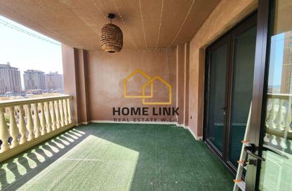 Apartment - 1 Bedroom - 2 Bathrooms for rent in West Porto Drive - Porto Arabia - The Pearl Island - Doha Apartment - 1 Bedroom - 2 Bathrooms for rent in West Porto Drive - Porto Arabia - The Pearl Island - Doha