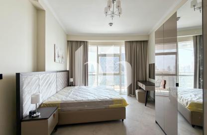 Apartment - 1 - 2 for rent in Lusail Marina Heights - Marina District - Lusail