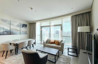 Apartment - 1 - 2 for rent in Lusail Marina Heights - Marina District - Lusail
