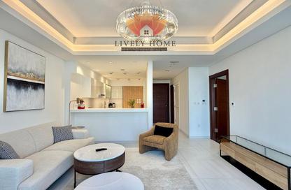 Apartment - 1 - 2 for rent in Crystal Residence - Gewan Island - The Pearl Island - Doha