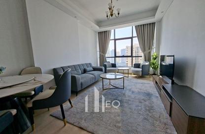 Apartment - 1 Bedroom - 1 Bathroom for rent in Lusail Marina Heights - Marina District - Lusail
