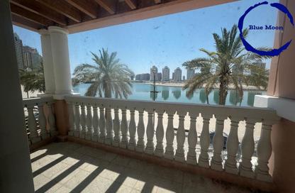 شقة - غرفة نوم - 2 حمامات للايجار في فيفا غرب - فيفا بحرية - جزيرة اللؤلؤة - الدوحة