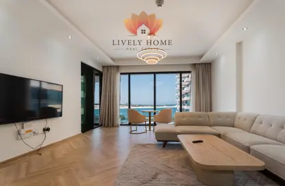 Apartment - 1 Bedroom - 2 Bathrooms for rent in Lusail Marina Heights - Marina District - Lusail