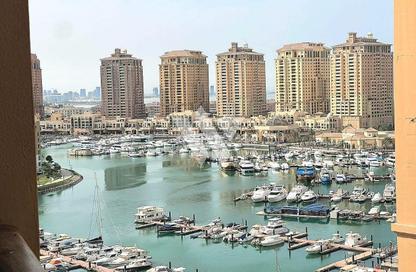 Apartment - 1 Bedroom - 2 Bathrooms for rent in East Porto Drive - Porto Arabia - The Pearl Island - Doha