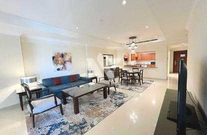 Apartment - 1 Bedroom - 2 Bathrooms for rent in East Porto Drive - Porto Arabia - The Pearl Island - Doha