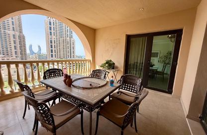 Apartment - 1 Bedroom - 2 Bathrooms for rent in East Porto Drive - Porto Arabia - The Pearl Island - Doha Apartment - 1 Bedroom - 2 Bathrooms for rent in East Porto Drive - Porto Arabia - The Pearl Island - Doha