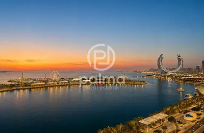 Apartment - 2 Bedrooms - 4 Bathrooms for sale in Lusail Residence - Marina District - Lusail Apartment - 2 Bedrooms - 4 Bathrooms for sale in Lusail Residence - Marina District - Lusail