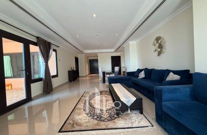 Apartment - 1 Bedroom - 2 Bathrooms for rent in East Porto Drive - Porto Arabia - The Pearl Island - Doha
