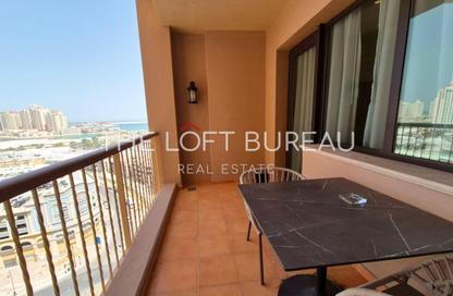 Apartment - 1 Bedroom - 1 Bathroom for rent in East Porto Drive - Porto Arabia - The Pearl Island - Doha Apartment - 1 Bedroom - 1 Bathroom for rent in East Porto Drive - Porto Arabia - The Pearl Island - Doha